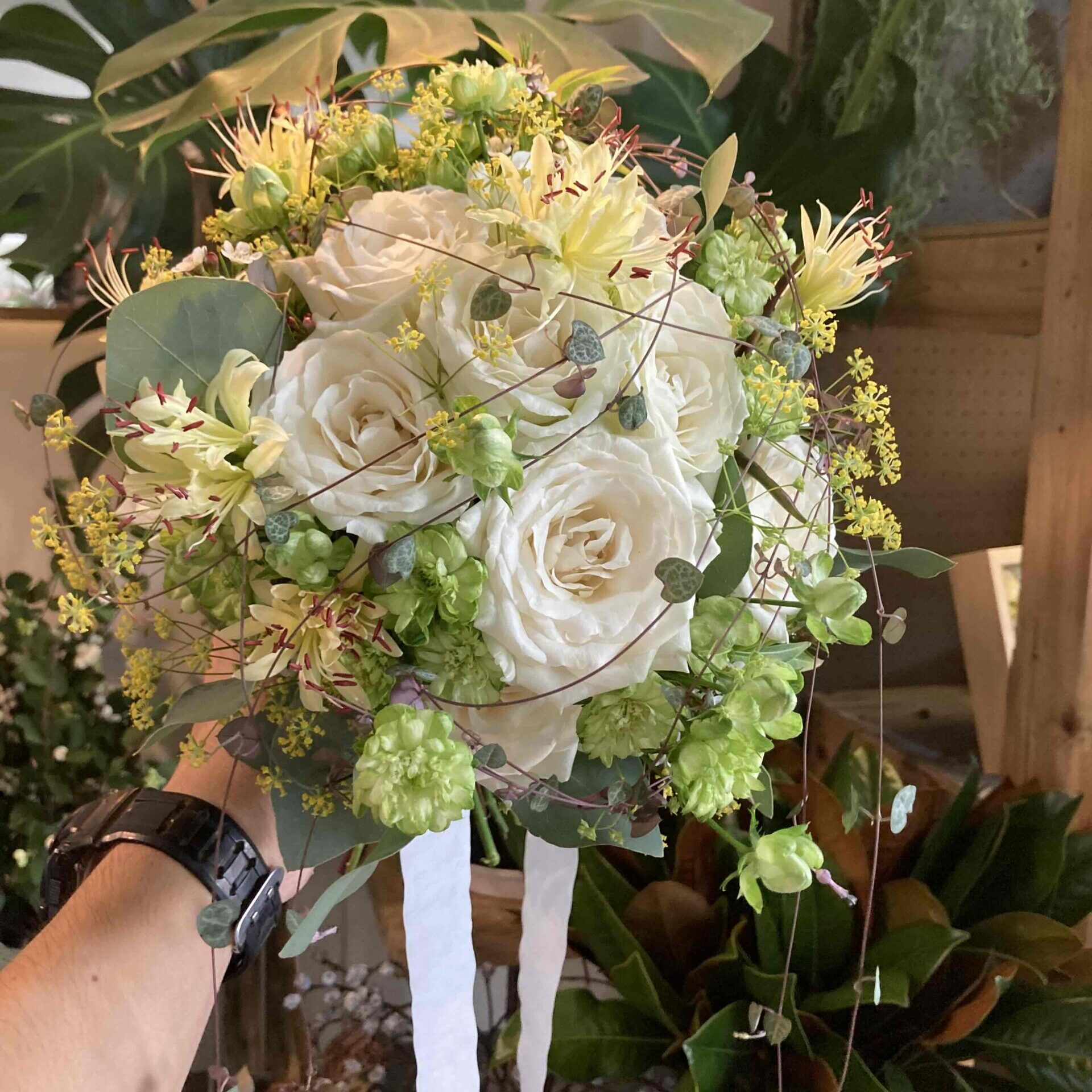 花束を作るときに思うこと