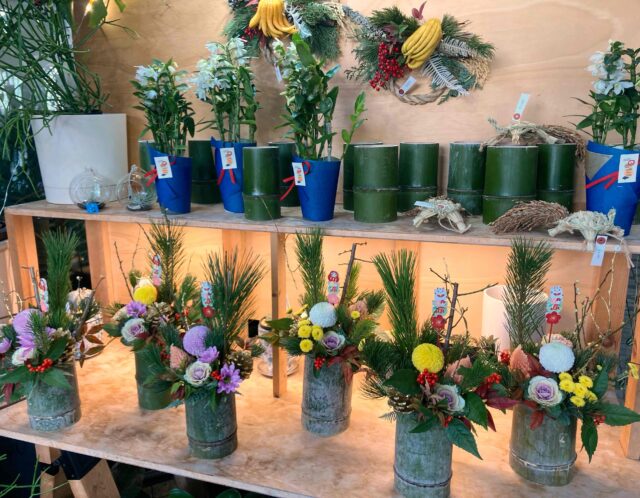 新年を迎えるためにお花を飾ろう！